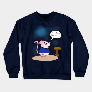 Papa Mouse (Brown Pink) Crewneck Sweatshirt